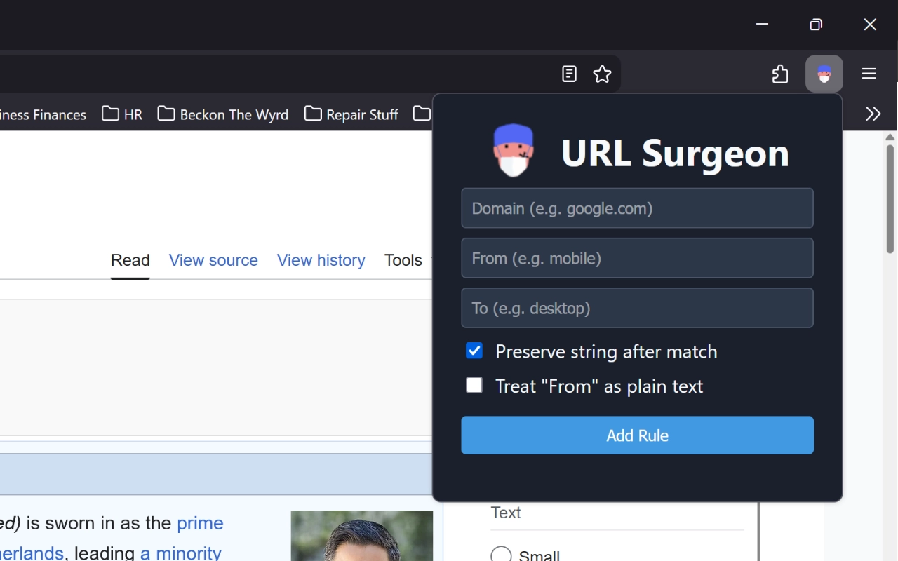 URL Surgeon Preview